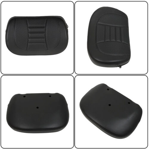 For Touring CVO Street Glide 1996-up Passenger Backrest Pad black stitching US - Foto 5 di 13