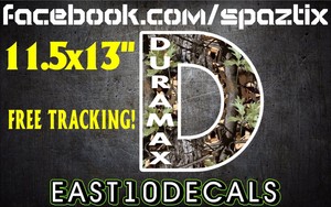 6.six duramax vinyl bumper sticker decal windshield banner 6.0 7.3
