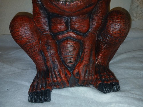 SELTENE TEUFEL GREMLIN TROLL MONSTER CRITTER DISPLAY FIGUR - HORROR HALLOWEEN PROP - Bild 6 von 7