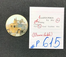 AAFES POGS, 8th Series/Printing, 1 POG, 25¢, #P615, FAIR