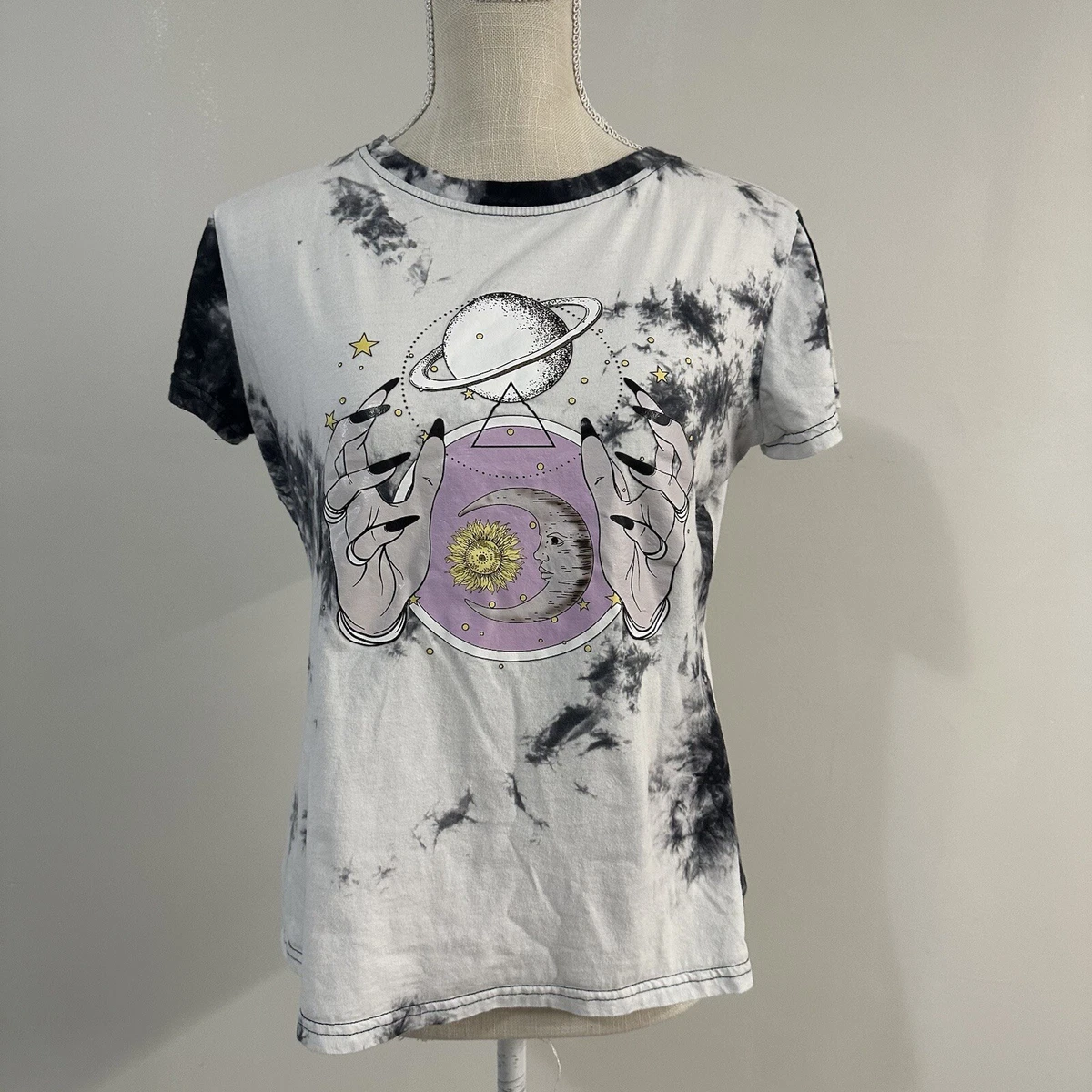 Shein t shirt tie dye sale