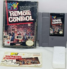 MTV Remote Control Nintendo NES In Original Box w Booklet And Original Packaging