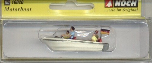 16820 Noch HO Motoscafo con personaggi a bordo scala 1:87 - Imagen 2 de 2