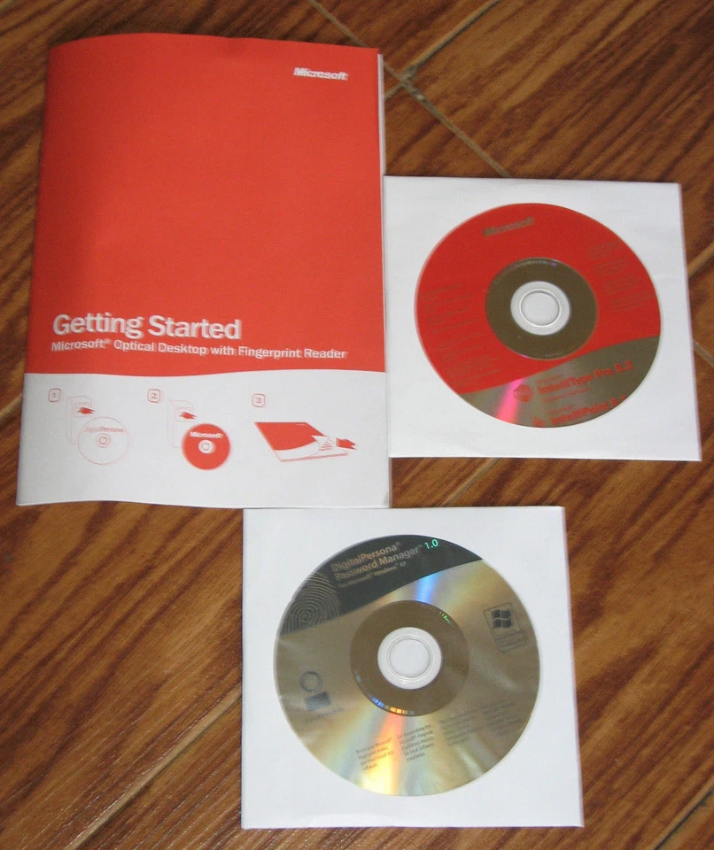 Microsoft BZ5-00002 Optical Desktop with Fingerprint Reader !!! - Image 3 of 4