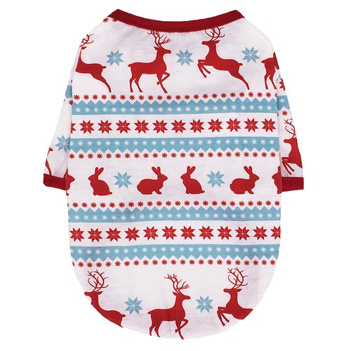 Pet Christmas Costumes Santa Dog Clothes Winter Coats Outfit for Cats Small Dogs - Picture 10 of 26