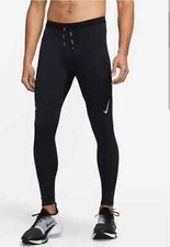 NIKE Aeroswift ADV Tights Pants Black White Running Racing Brief Line Men's XL