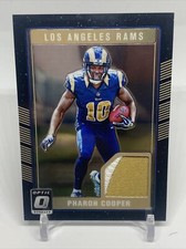 2016 Donruss Optic Threads Prime /50 Pharoh Cooper #DRT-PC Rookie Two Color