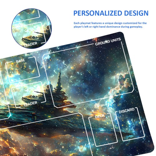 Star Wars Unlimited Playmat Protective Mat Free Storage Bag Size 24X14IN 240875 - Picture 10 of 18