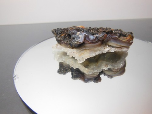 Doppelachat Chalcedon Muschel Tasse / Brasilien / 28 Gramm / - Bild 8 von 11