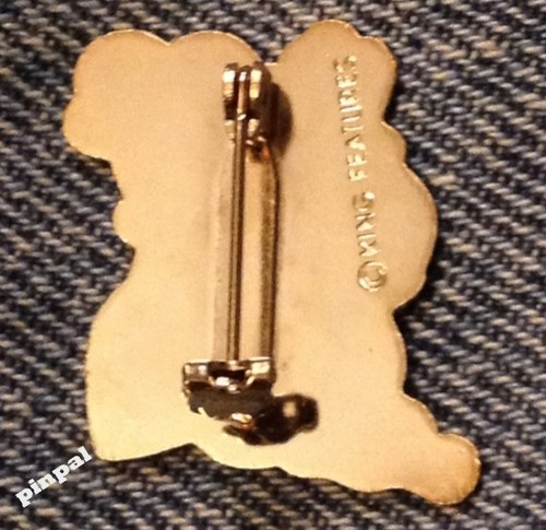 Swee'Pea Brosche Pin ~ Popeye's Adoptierter Sohn ~ 80er Jahre Vintage ~ King Features ~ Sweet Erbse - Bild 2 von 4