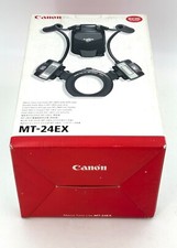 Canon Macro Twin Lite MT-24EX Flash W/ Canon Compact Battery Pack Unit