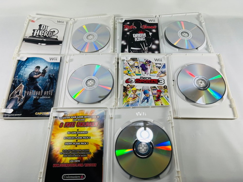 Wii Games Lot Of 14/13 CIB all Tested/Working Guitar Hero/RockBand, Call of Duty - Picture 8 of 10