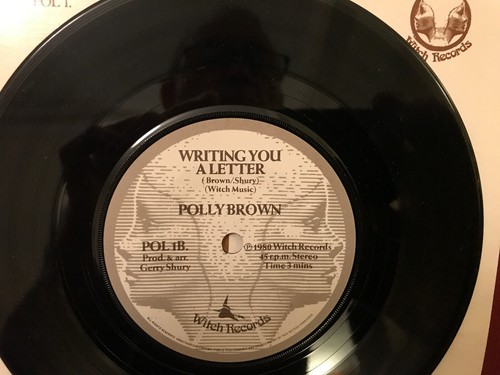 POLLY BROWN Bewitched UK 7 INCH DISCO POP 1980 Witch Records POL 1 Picketywitch - Picture 3 of 4