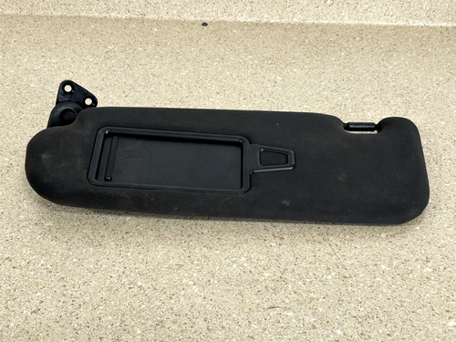 2014 - 2016 Hyundai Genesis COUPE LEFT LH DRIVER SIDE SUN VISOR SHADE BLACK - Picture 4 of 4