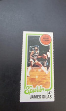 1980-81 Topps JAMES SILAS  #206 Single Panel Spurs