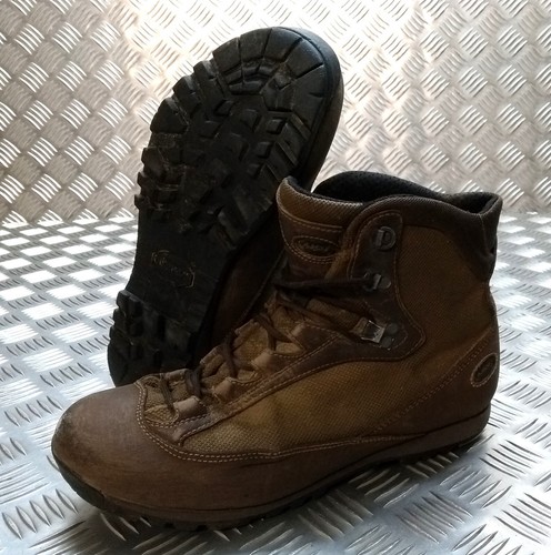 Botas Del Ejército AKU GTX De Combate British Army Color Marrón Suelas Vibram G2 - Imagen 6 de 8