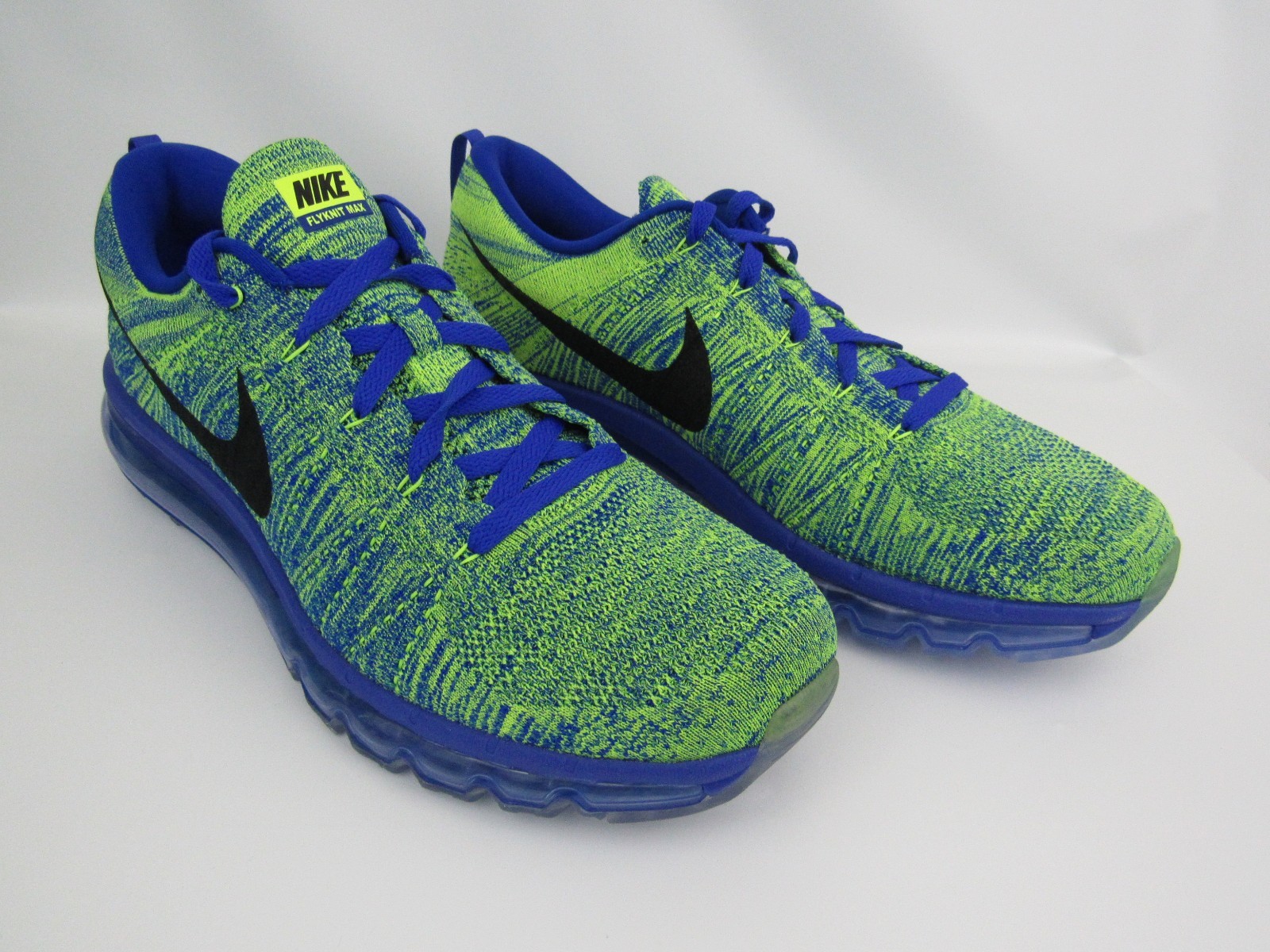Nike flyknit max racer blu e nero volt 620469-402 uomini sz 14 nuove scarpe da corsa Nike flyknit max racer blu e nero volt 620469-402 uomini sz 14 nuove scarpe da corsa