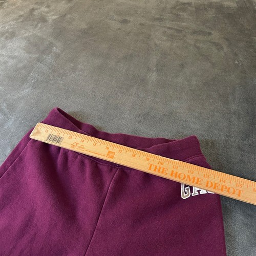 GAP Kids Sweatpants Burgundy Comfy Drawstring Joggers Girls XXL 14-16 26x28" - Picture 5 of 9