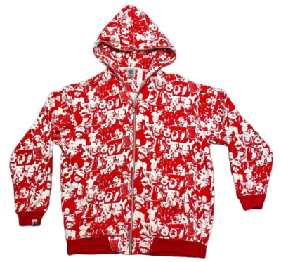 Creating Limitless Heights CLH Hoodie Men 3XL Red Hip Hop