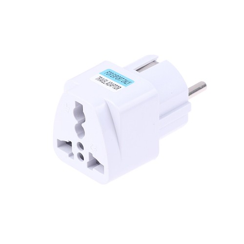 KR Plug Adapter AU UK US To EU Electrical Socket Type E/F France Spain Plug - Afbeelding 8 van 12