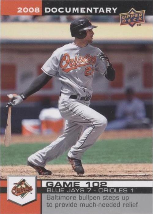 2008 Upper Deck Documentary - Nick Markakis #3011 - 1 of 1