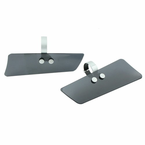 Pair Fork Wind Deflectors & Brackets Mounting Kit For Yamaha Roadliner Road Star - Bild 5 von 8