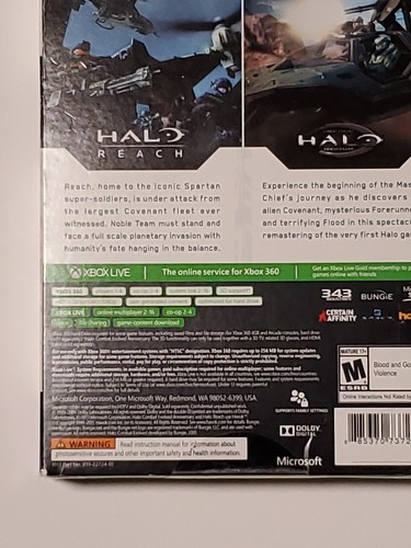 Halo Origins Bundle Xbox 360 Standard Edition Combat Evolved & Reach BRAND NEW - Picture 13 of 19