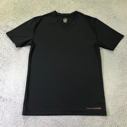 Tommie Copper Shirt Mens Large GYM Performance Core Stretch Training V Neck - Picture 2 of 9