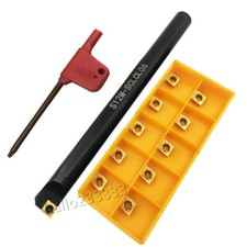 95° Left hand S12M-SCLCL06 Internal Lathe Boring Bar + CCMT060204 BP010 insert