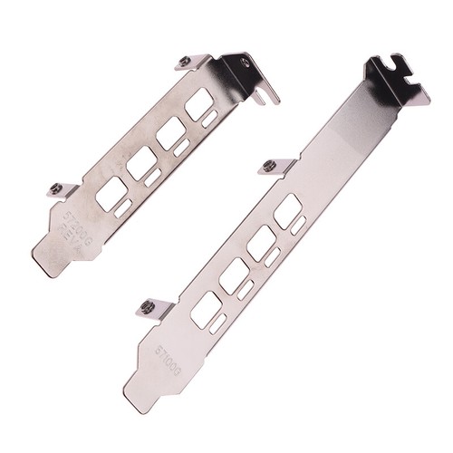 Low/High Profile Bracket 4DP Baffle Port For AMD FirePro W4100 Graphic VideoCard - Photo 9/13
