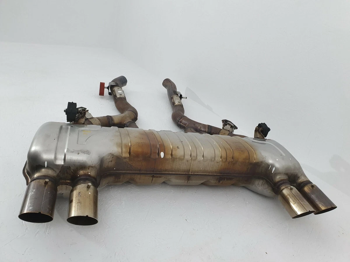 BMW M2 F87 Competition Endschalldämpfer Auspuff Exhaust Muffler 
