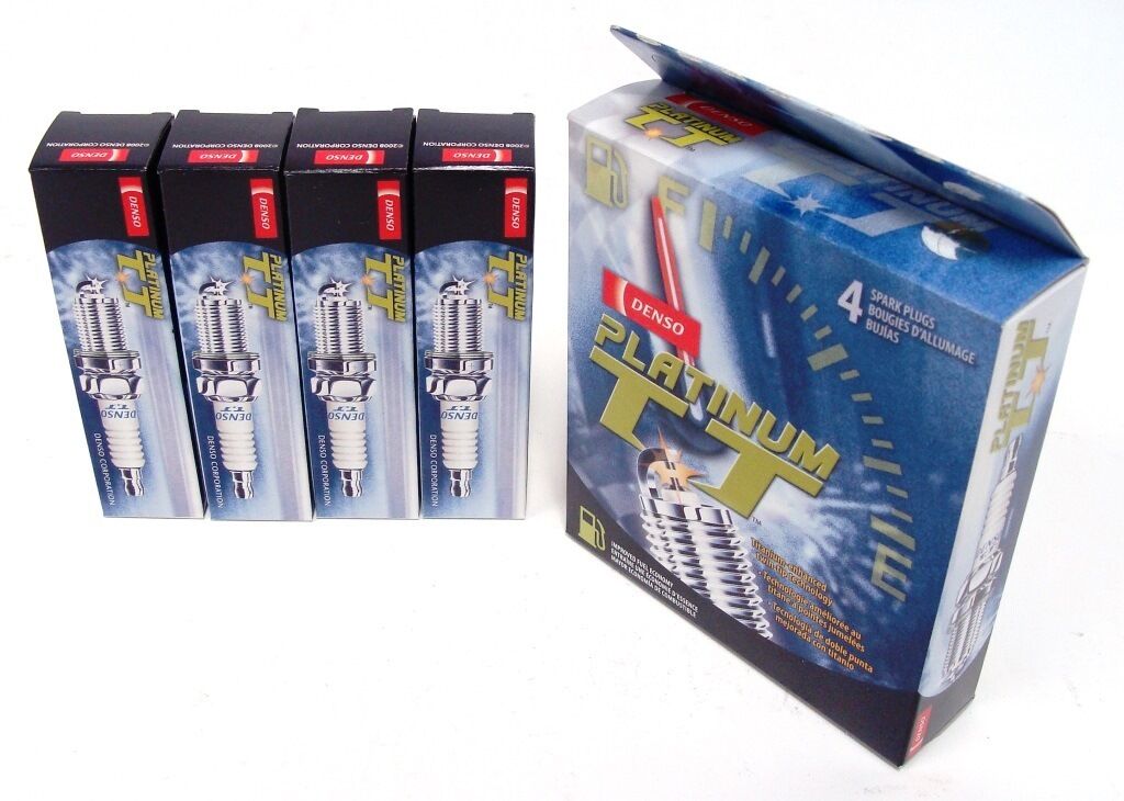 DENSO PLATINUM TT Spark Plugs PKH16TT 4505 Set of 4