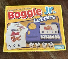Boggle Jr. Letters Preschool Spelling Game  Vintage 1992 Complete Parker Bros