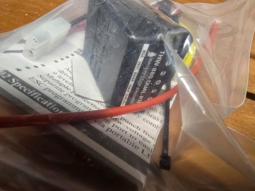 BRAND NEW! TAMIYA SUPER CLODBUSTER ESC HOBBYWING THW-880 + (2) 550 Torque Motors - Picture 3 of 6