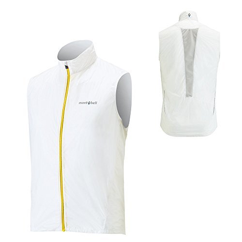Mont Bell Ex Light Wind Biker Vest Weiß M Größe 1130467 Mont Bell Wind Ex Light Wind Biker Vest Weiß M Größe 1130467 ed530a