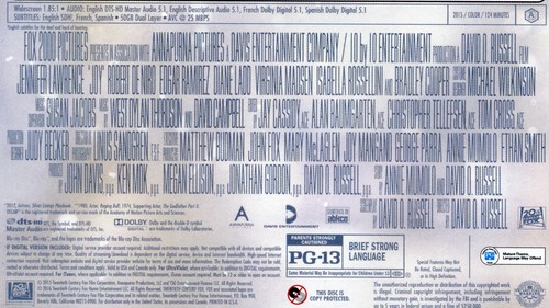 JOY 2015 PG-13 movie, new Blu-ray, Jennifer Lawrence, R. De Niro, Bradley Cooper - Foto 4 di 4