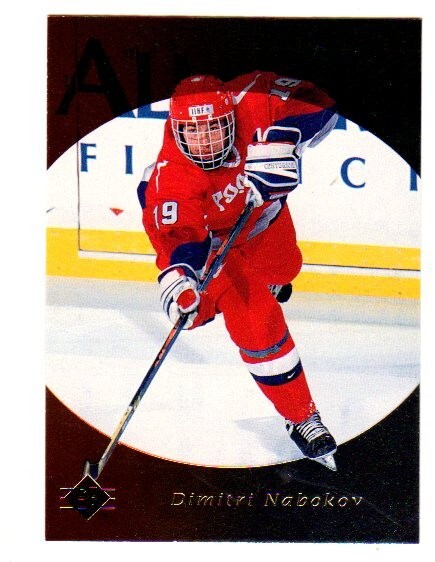 1995-96 Upper Deck SP #177 Dmitri Nabokov TEAM RUSSIA