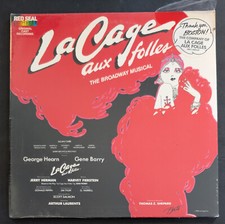 La Cage aux Folles Broadway Musical Vinyl 1983 12" Record Original Cast Sealed