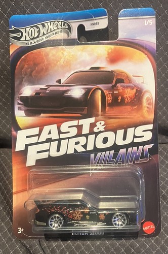 2025 HOT WHEELS FAST & FURIOUS HONDA S2000 VILLAINS SILVER SERIES METAL BASE
