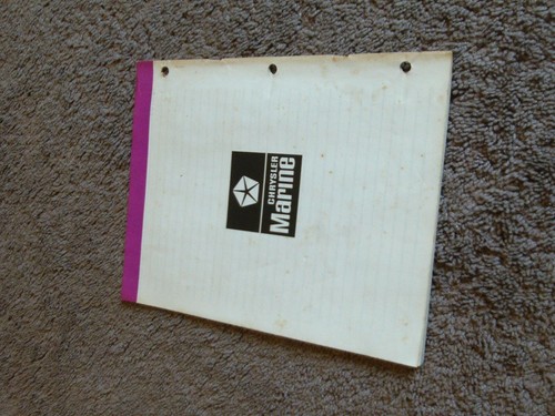 1966-1983 Chrysler Outboard 6-150 HP Wiring Diagram Manual OB3902 DEALER OEM - Picture 4 of 4