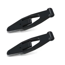 2x Hood Latch Base Strap Fit for 87-06 Kenworth T800 W900 2313857