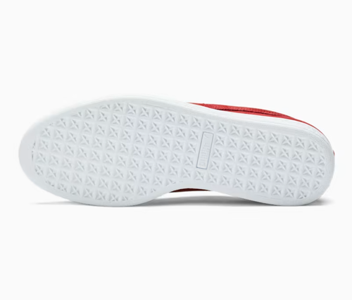 Zapatilla deportiva PUMA Gamuza Tonos Clásicos Tango Rojo Dorado Talla 11.5 389550 02 - Imagen 4 de 6