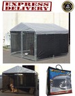 Dog Kennel Cover 10x10 Extra Large Pet Canopy Wind Weatherguard Winter Kit Cloth