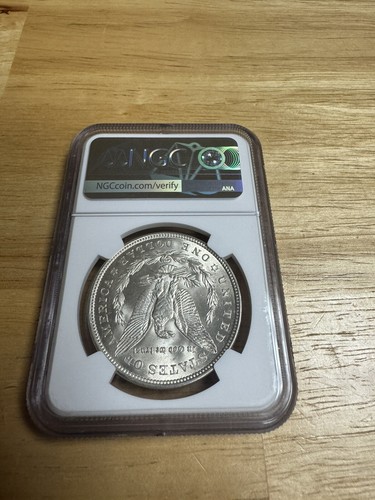 Morgan Silber Dollar 1921 - NGC MS 62 - Bild 3 von 4