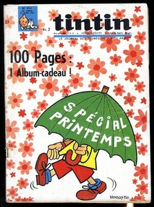 JOURNAL-TINTIN-french-No-910-with-supplement-CLUB-DES-AFRAID-OF-NOTHING-full