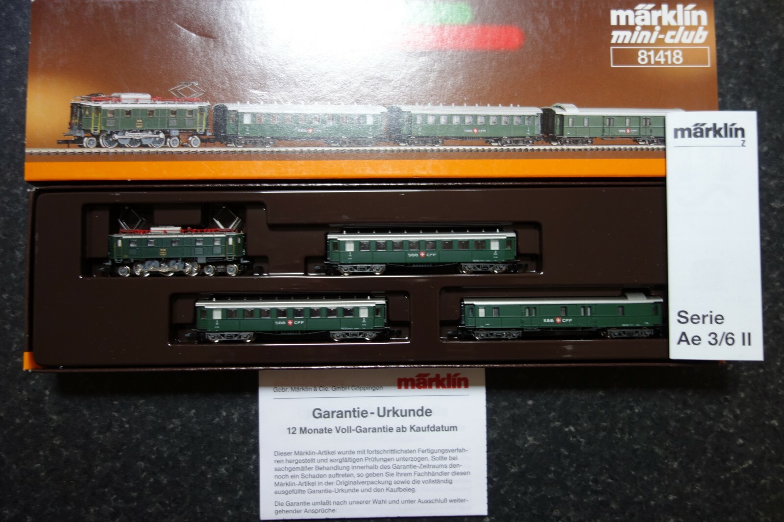 Marklin spur z scale scale swiss passenger service train set rare Marklin spur z scale scale swiss passenger service train set rare