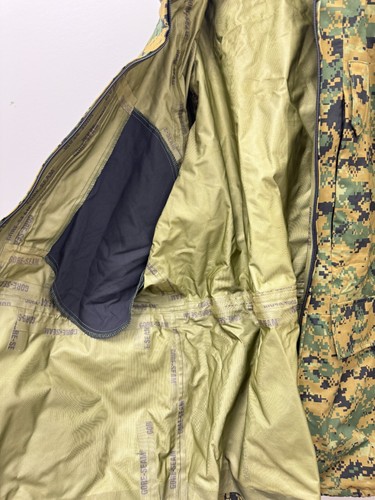 Nueva Parka Original Usmc Apecs Gore Tex Digital Marpat Clima Frío - X-Grande Larga - Imagen 10 de 13