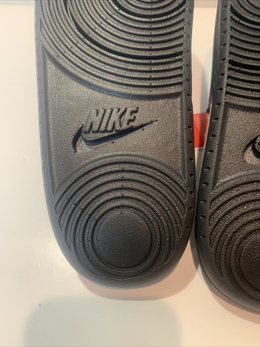 NEU Nike OffCourt Schlappen Sandalen LSU Louisiana State Tiger DD0549-001 Größe 9 - Bild 12 von 14