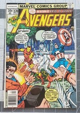 Avengers #170 (Marvel Comics April 1978) George Perez Art VF