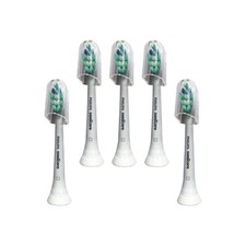 5x Philips Sonicare ProResults Plaque Control Replacement Head  White  w/o Box